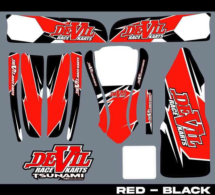 Stickers – Devil Race Karts / Edwards Kart Wheels