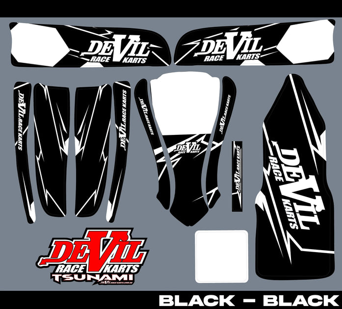 2025 Sticker kits – Devil Race Karts / Edwards Kart Wheels