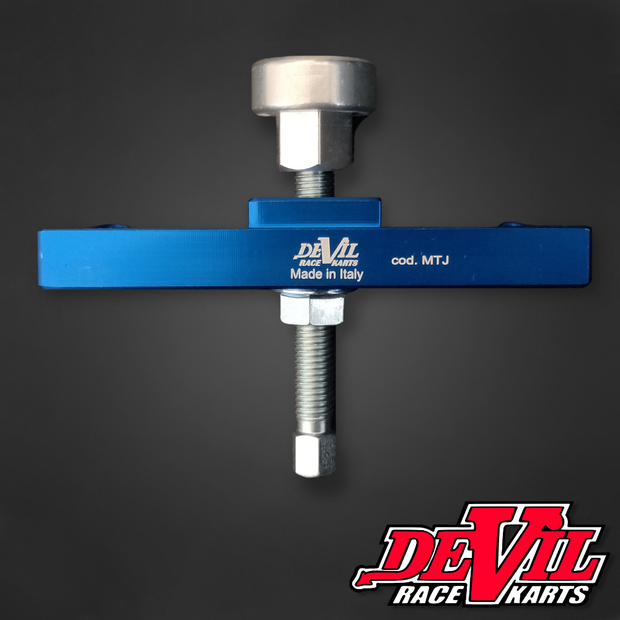 Chain Adjuster-Billet | Blue | Edwards Kart Wheels